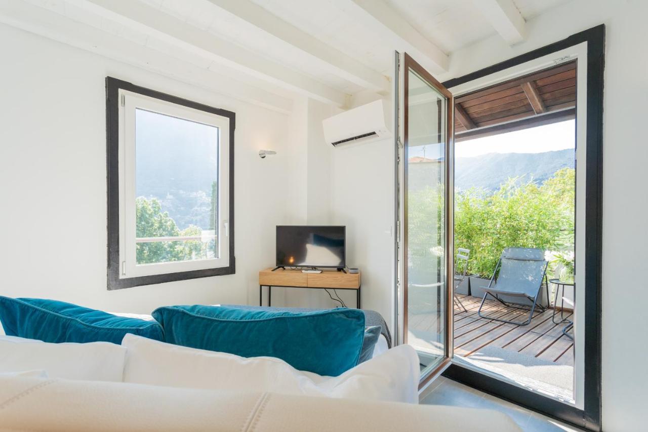 P Terrace - Lake View By Rent All Como Apartment Laglio Bagian luar foto