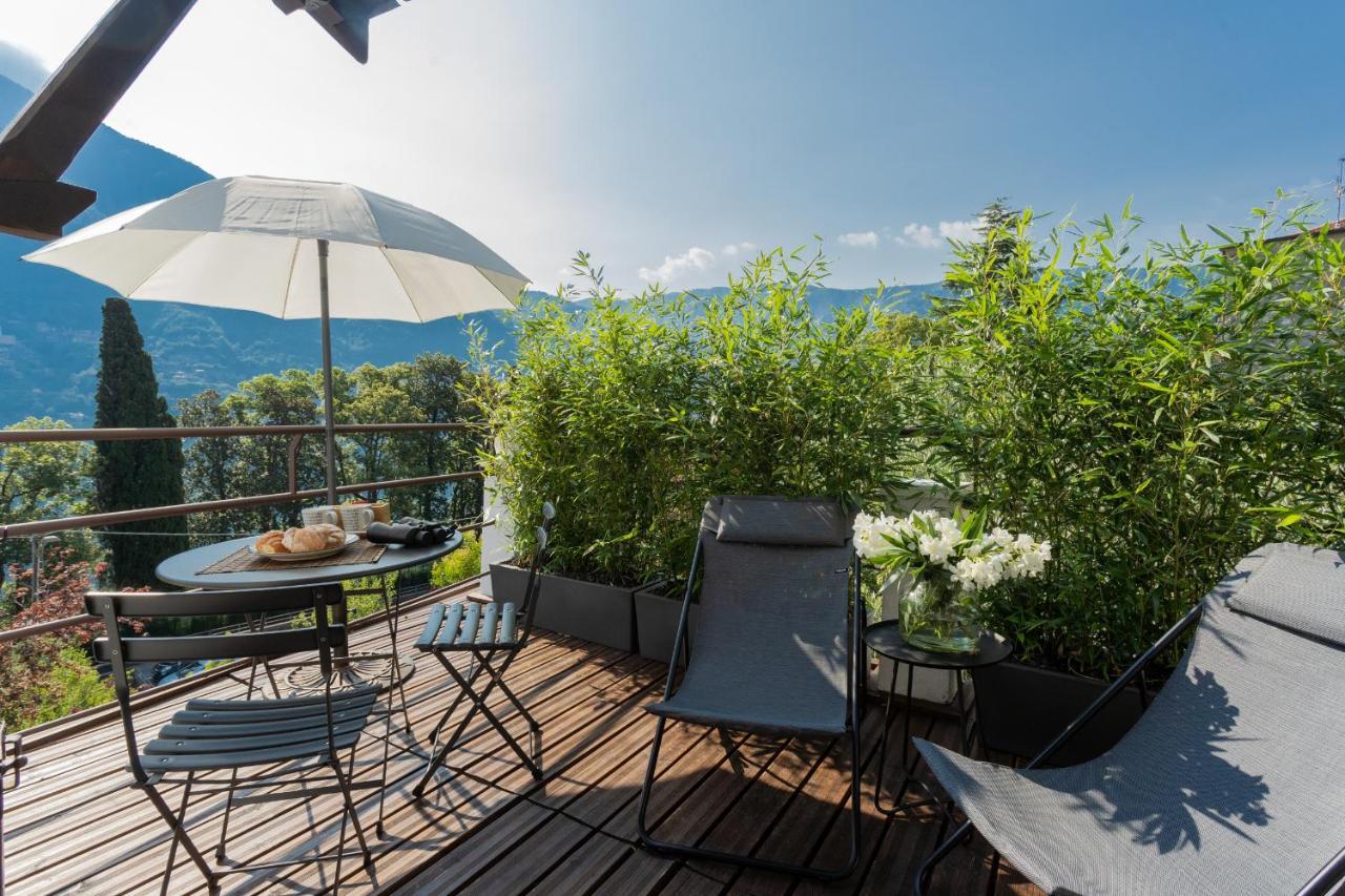 P Terrace - Lake View By Rent All Como Apartment Laglio Bagian luar foto