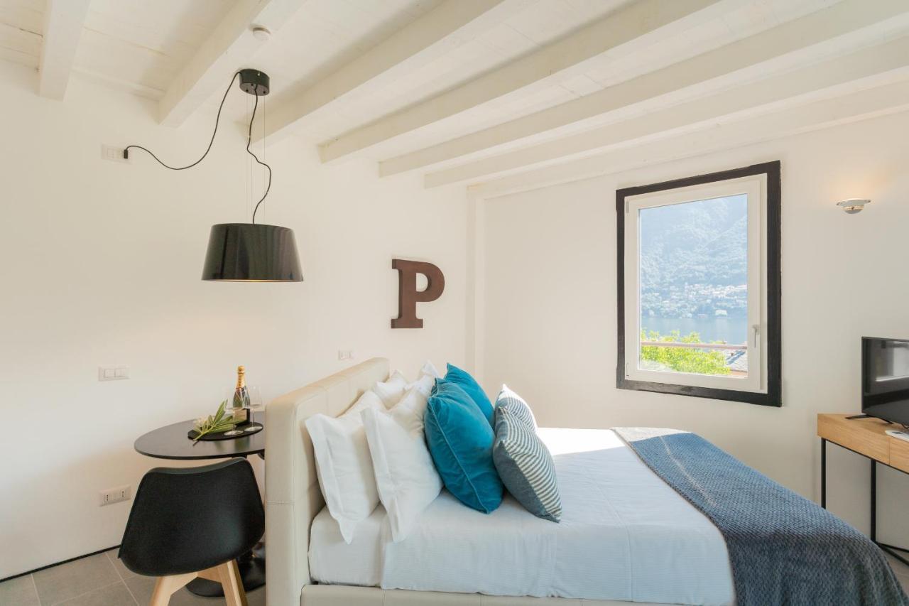 P Terrace - Lake View By Rent All Como Apartment Laglio Bagian luar foto